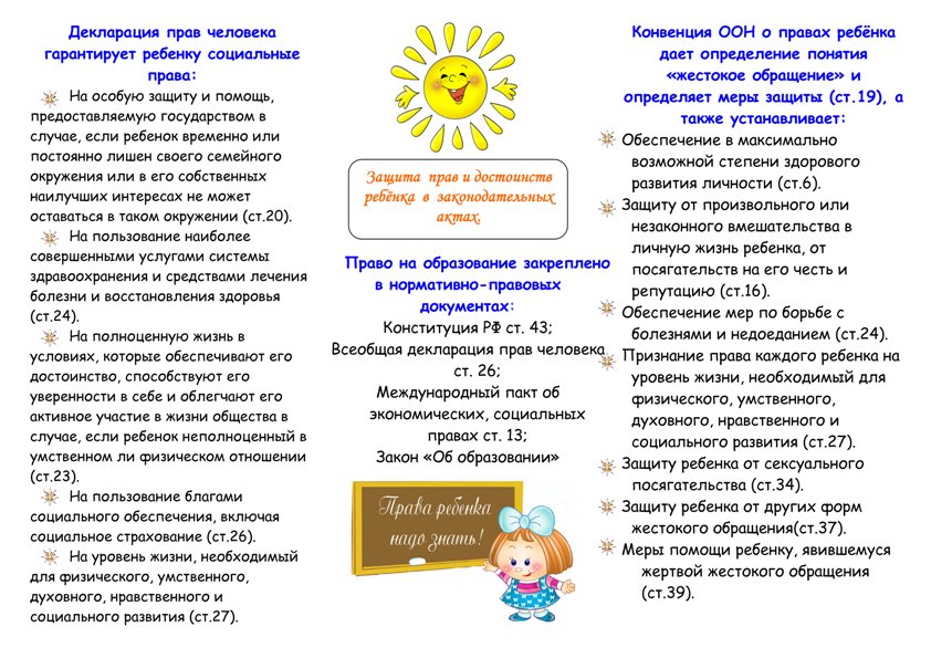 План мероприятий ко дню защиты детей в доу