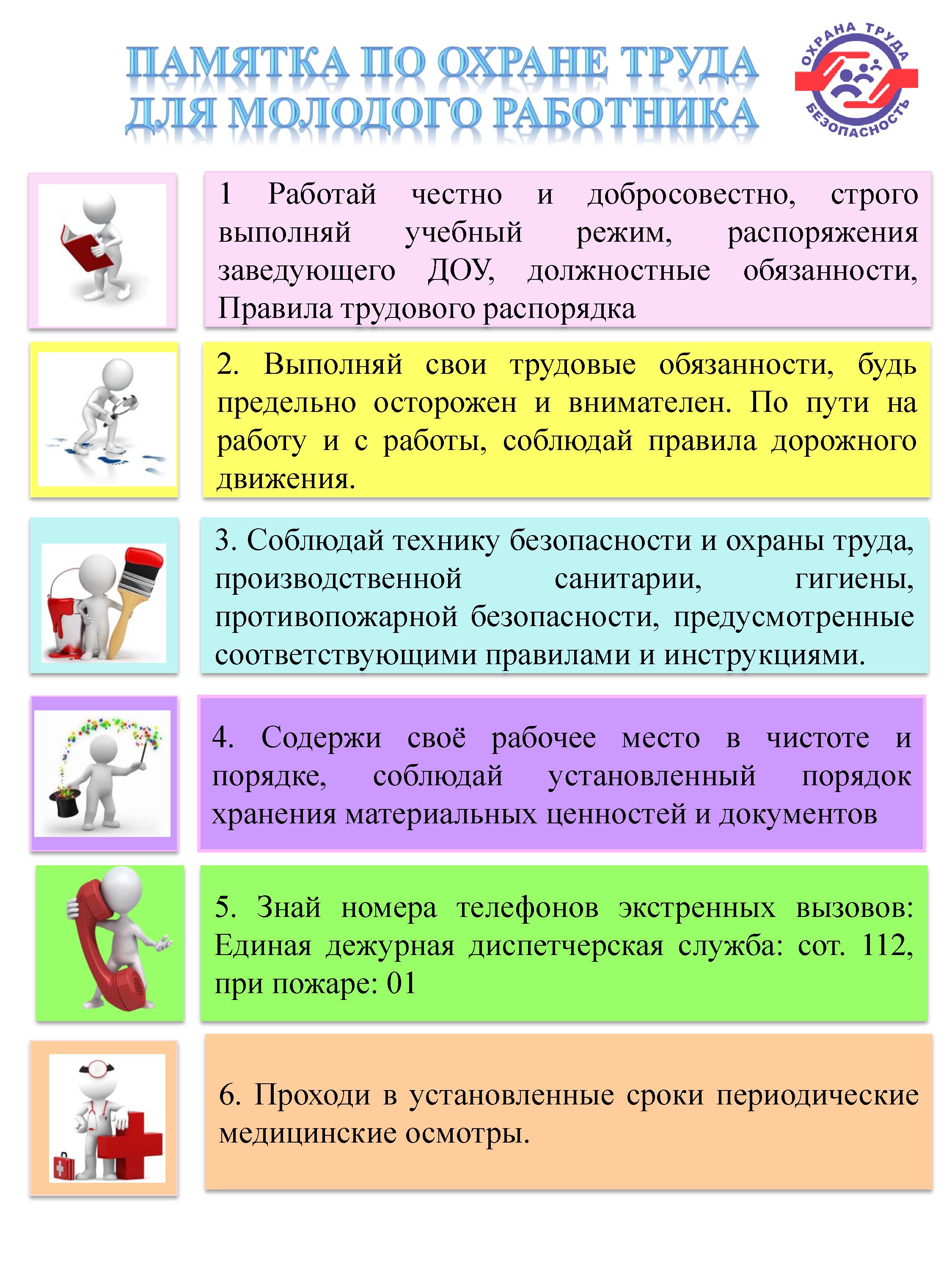 Инструкция по охране труда в доу 2024. Памятки по охране руда. Охрана труда в детском саду. Памятка по охране труда. Памятка охрана труда в ДОУ.