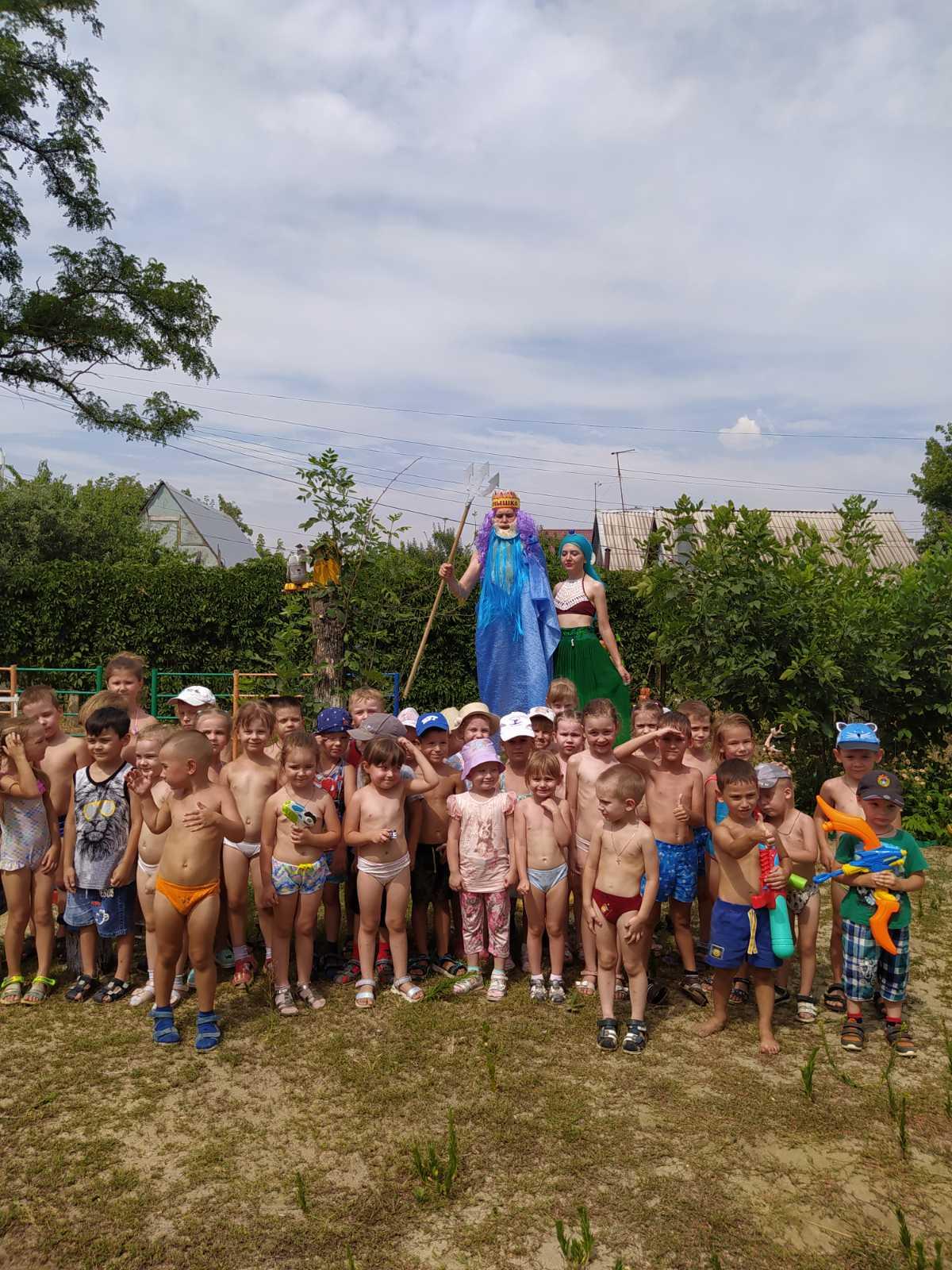 День Нептуна для детей реабилитационного центра