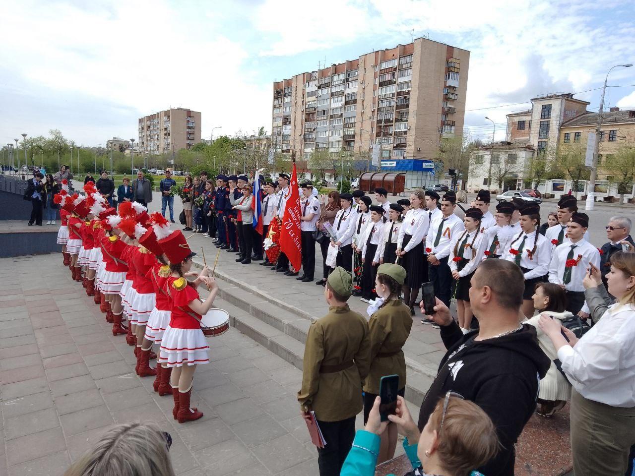 Открытие акции "Нам доверена память"