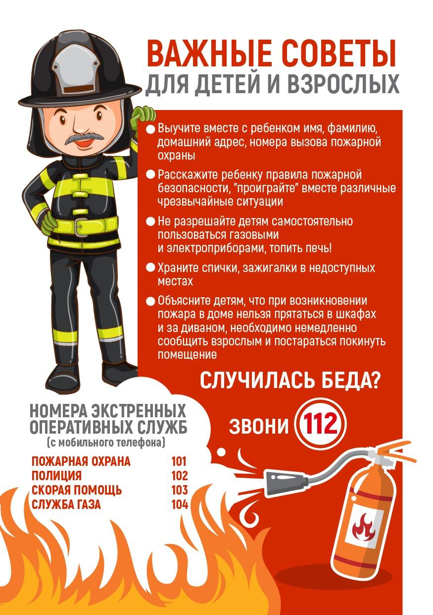 Правила пожарной безопасности