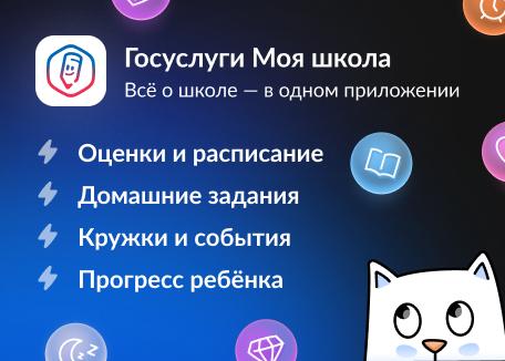 Госуслуги. Моя школа