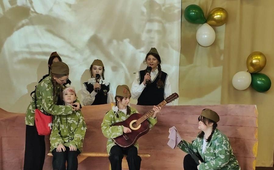 Конкурс инсценированной патриотической песни "Катюша"