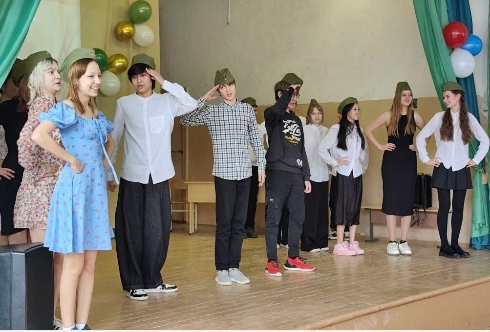 Конкурс инсценированной патриотической песни "Катюша"