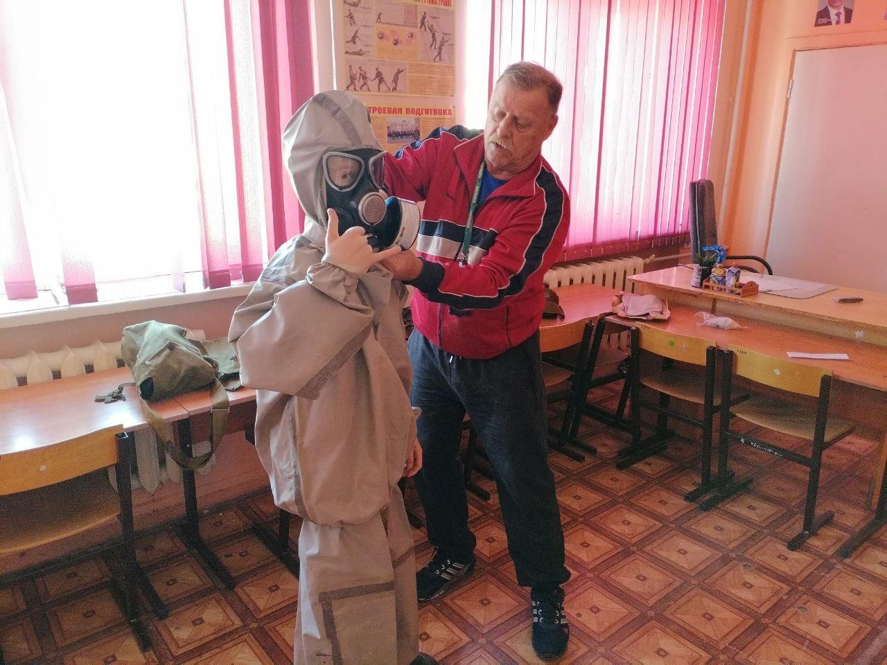 Военно-патриотическая игра "ЗАРНИЦА 2.0". Радиационная и химзащита