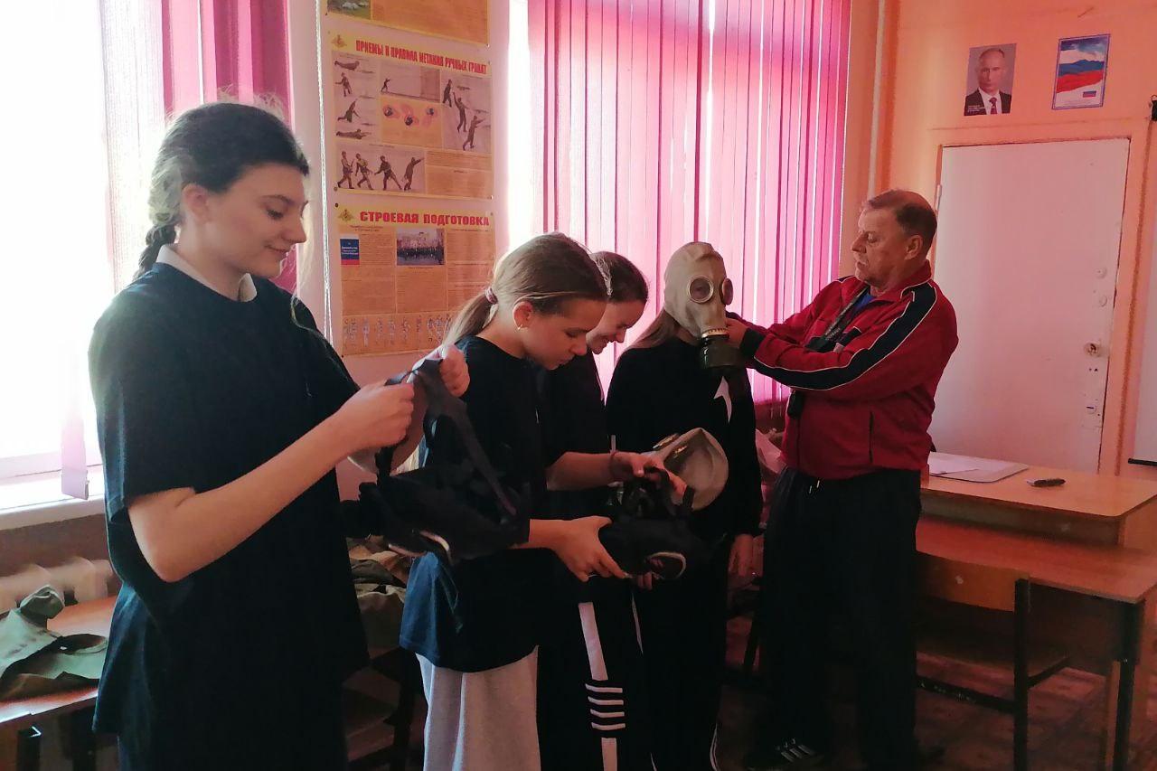 Военно-патриотическая игра "ЗАРНИЦА 2.0". Радиационная и химзащита