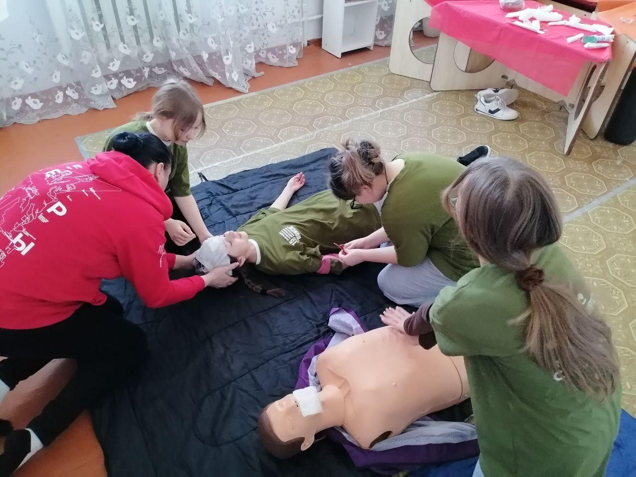 Военно-патриотическая игра "ЗАРНИЦА 2.0". Тактическая медицина