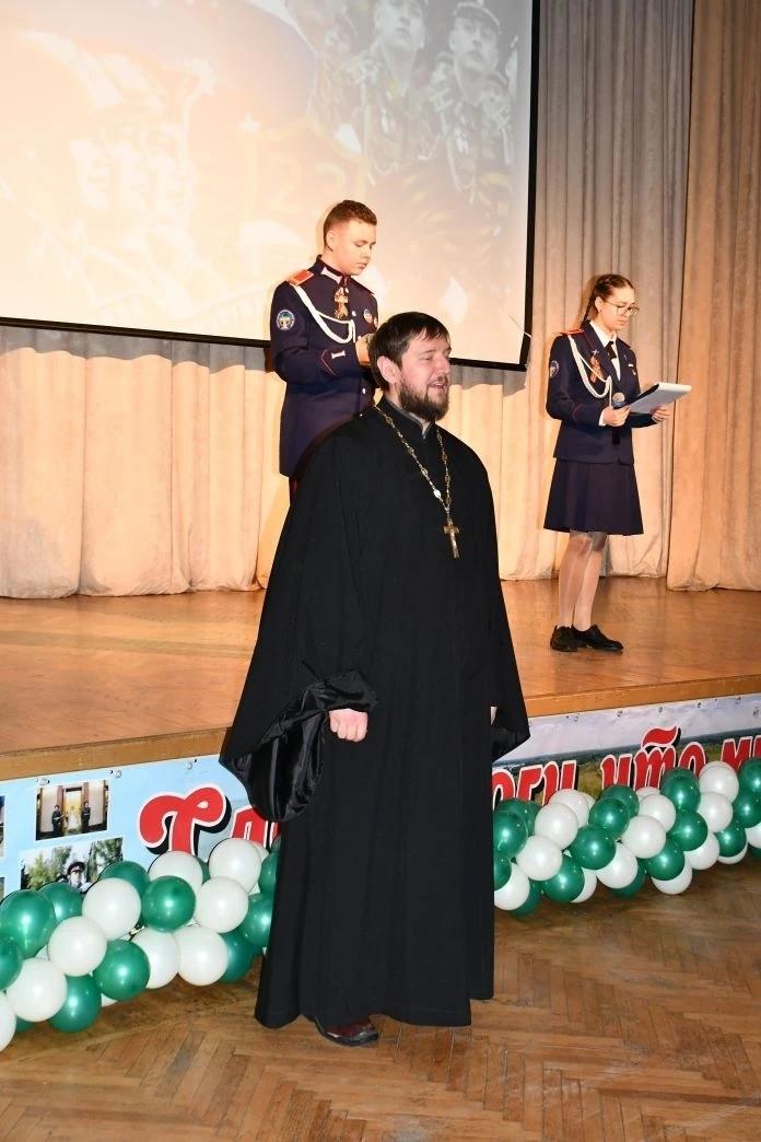 Выступление о.Илия,духовного наставника Корпуса.