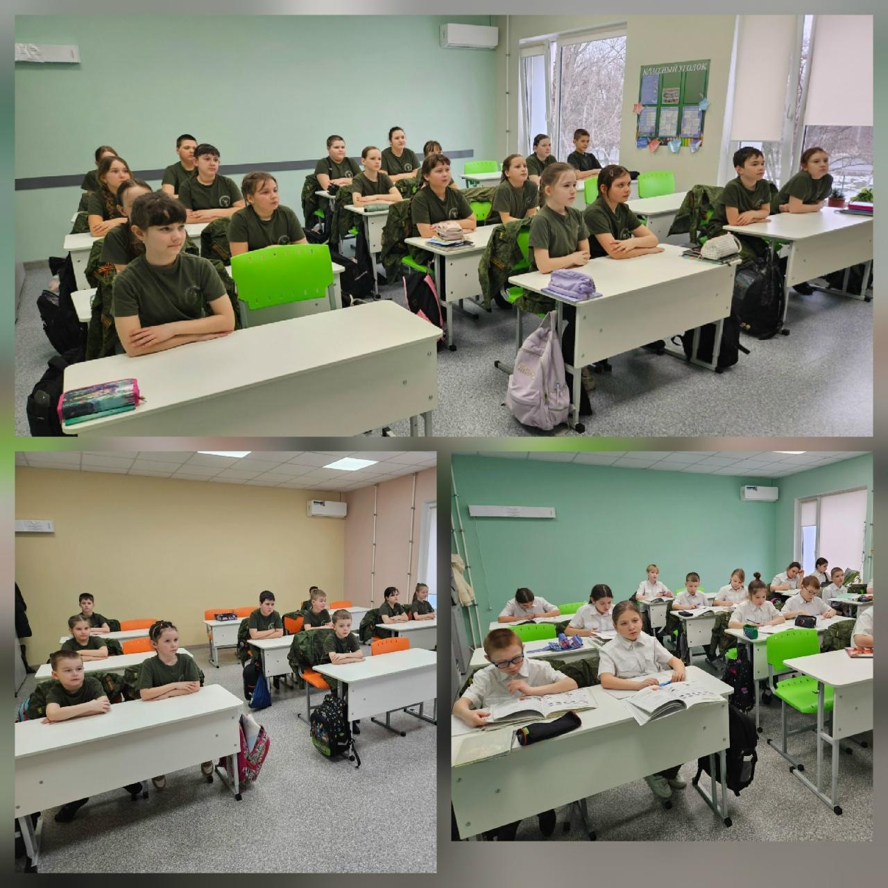 коллаж из фото классов кадет