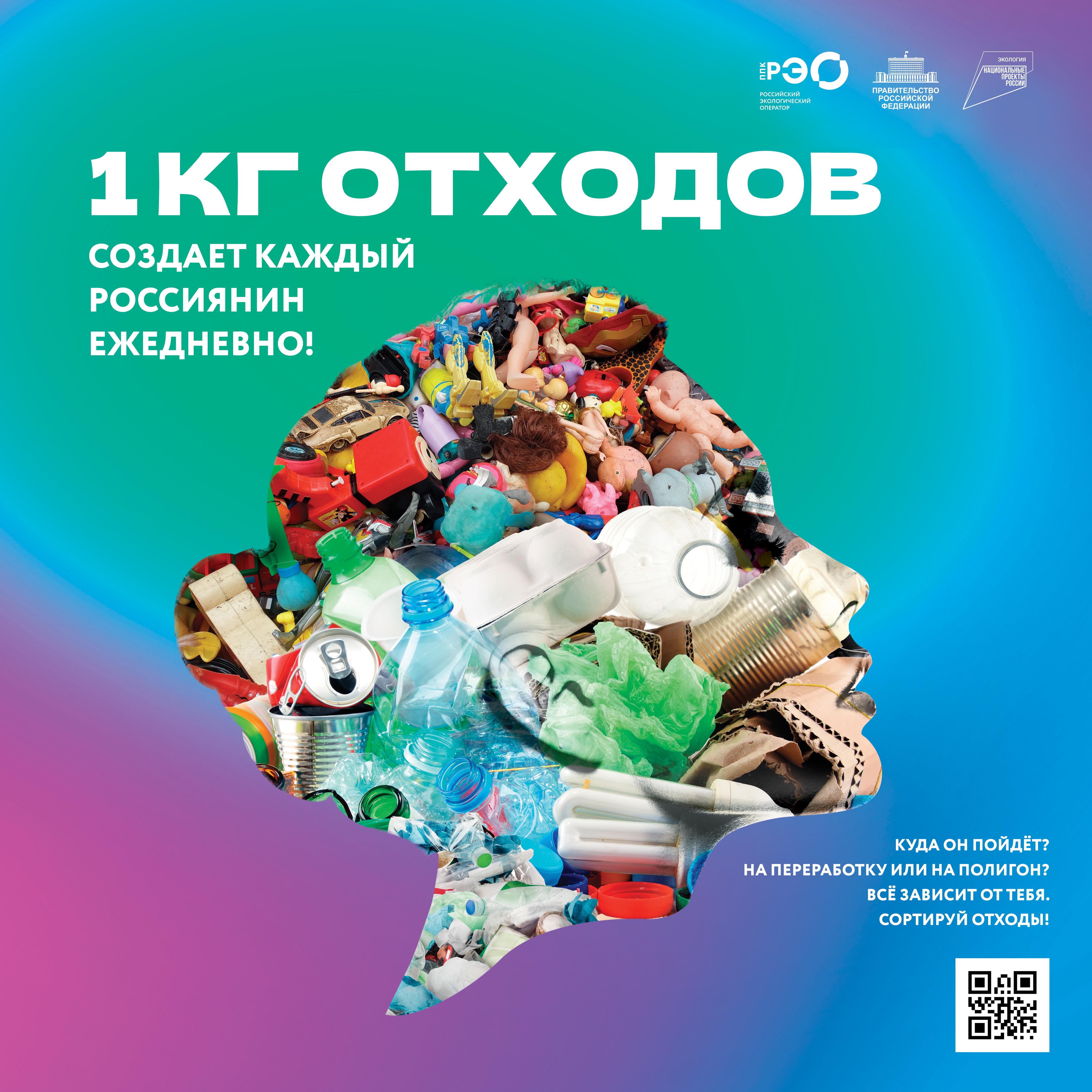 1 кг отходов