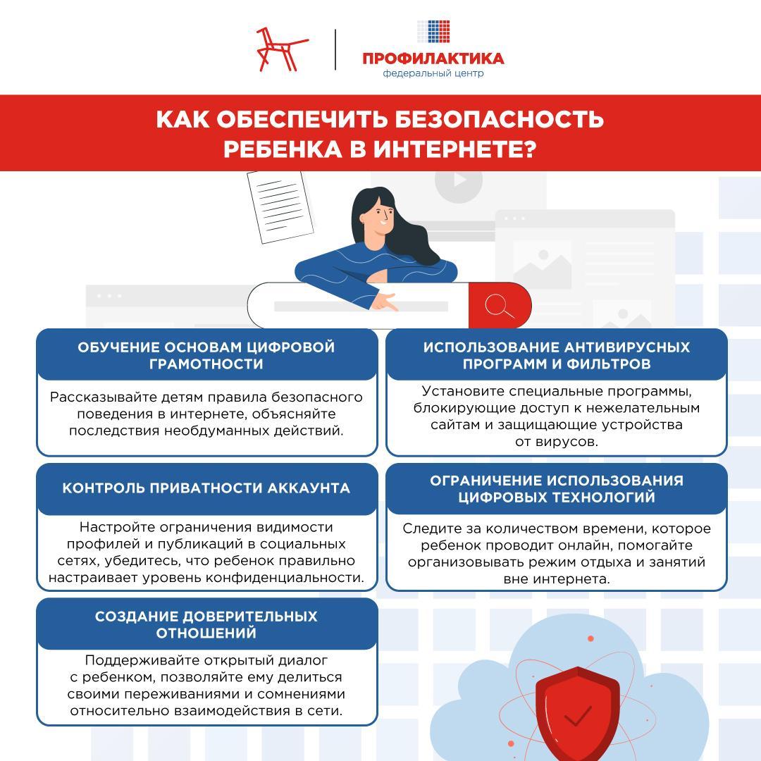 Текст Как обеспечить безопасность ребенка в интернете