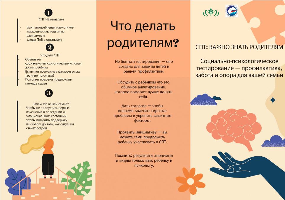 памятка СПТ- важно знать родителям