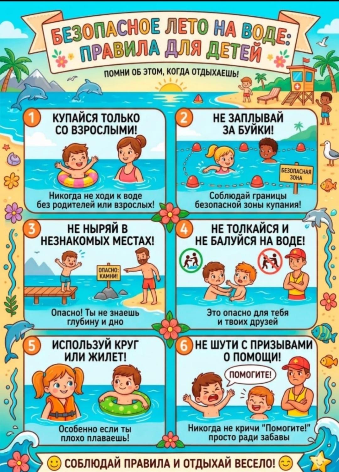 Безопасное лето на воде