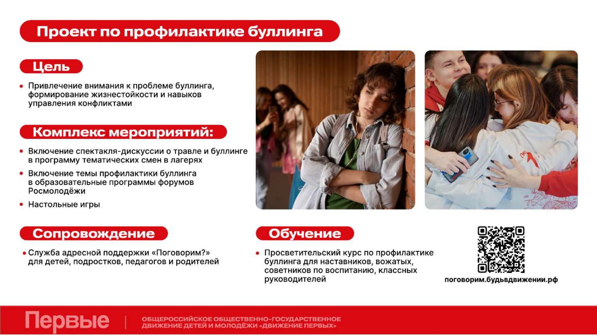 Проект по профилактике буллинга