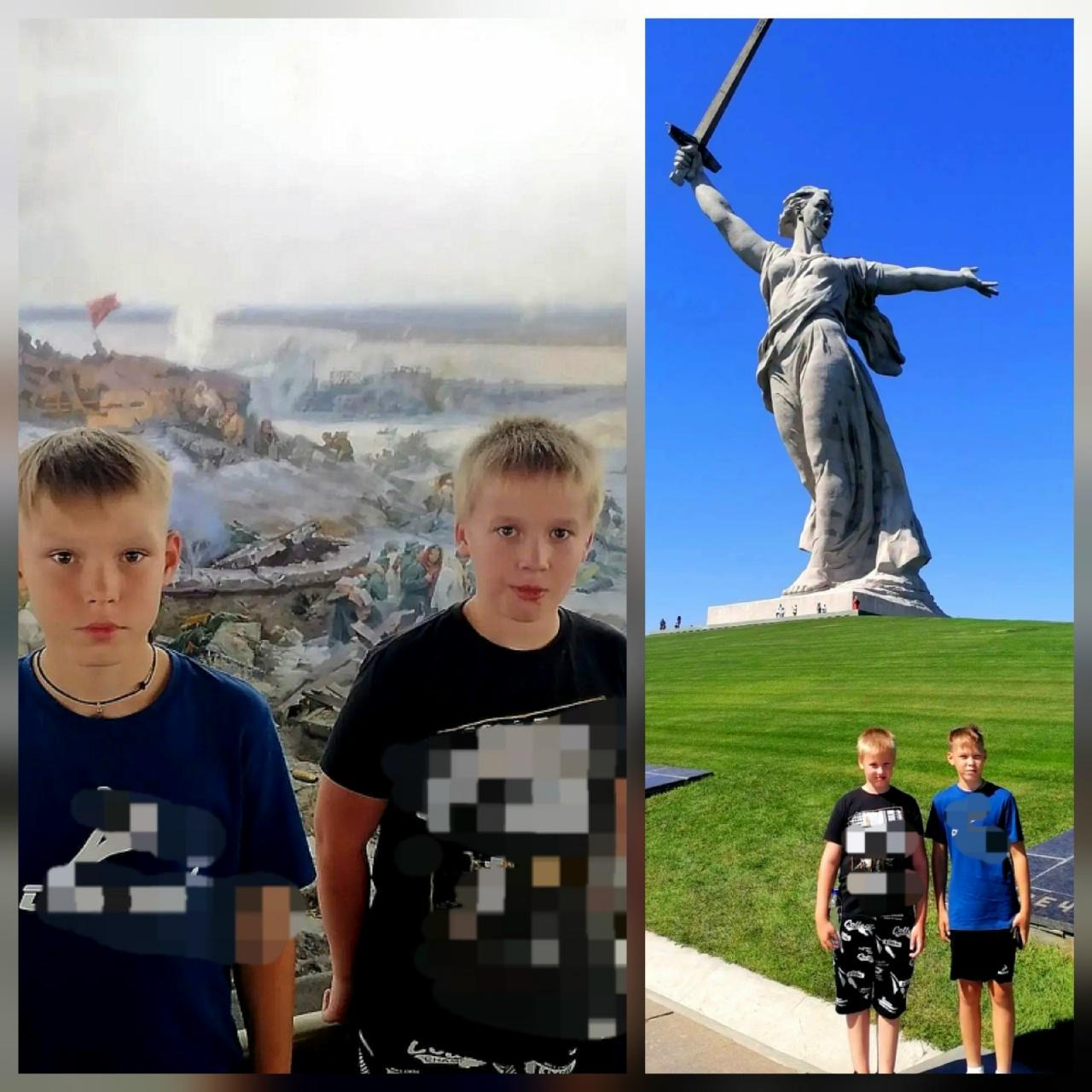 Кадеты  на Мамаевом кургане
