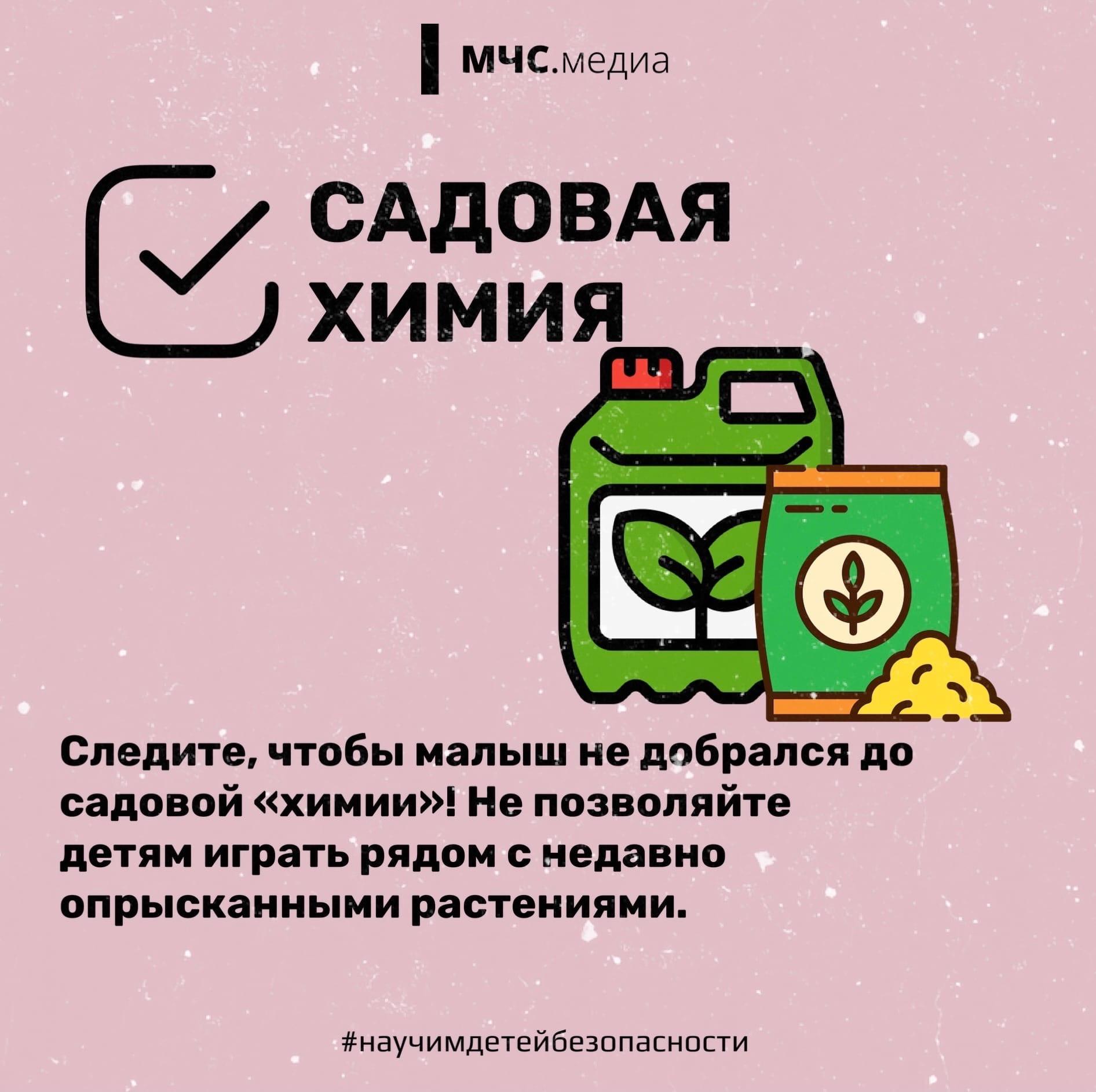 Чек-лист для родителей: "Безопасный детский отдых на даче"
