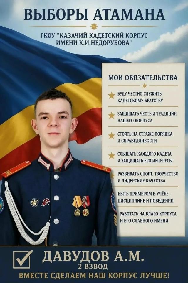 на фото кандидат Давудов А.