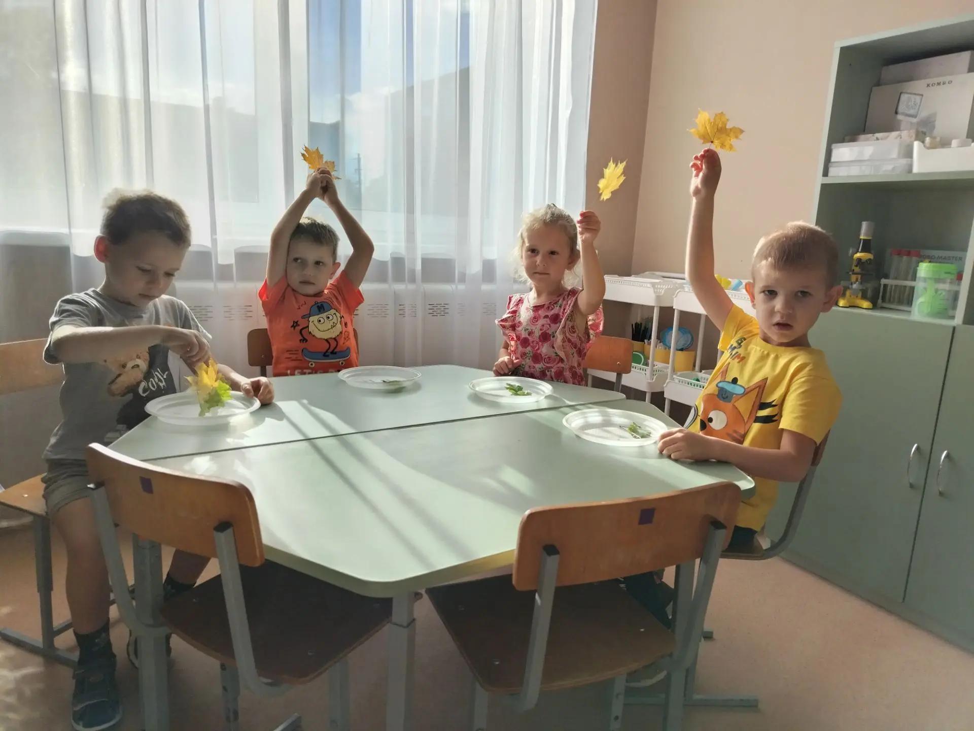 Игра "Отгадай и покажи лист"
